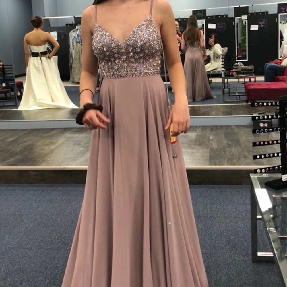 Gorgeous full length sequin dress from Dancing Queen